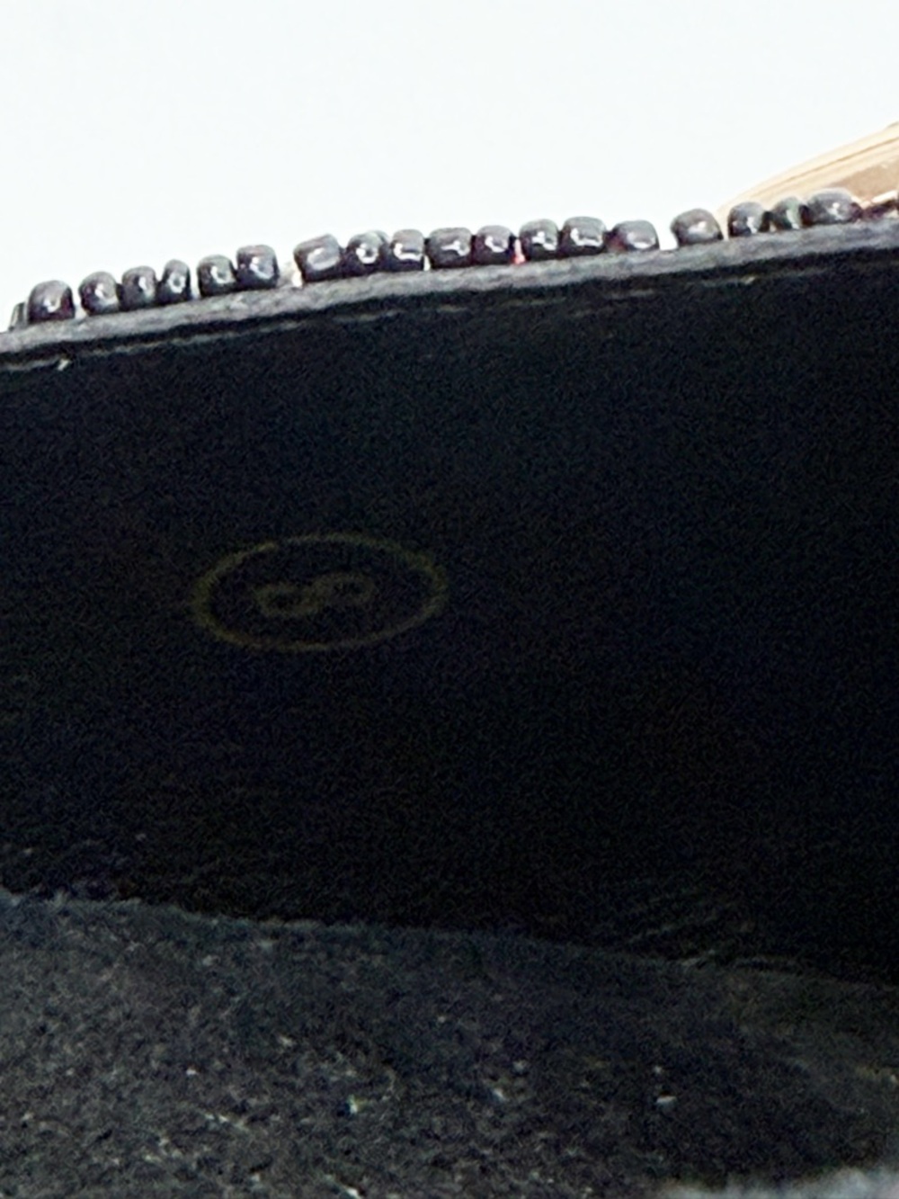 House Of Harlow 1960 Black Beaded Sandals Size 8 - Picture 6 of 7